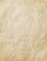 Old torn crumpled paper background