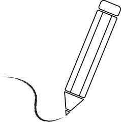 transparent background pencil icon