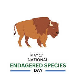 National Endangered Species Day. May 17.  Important day