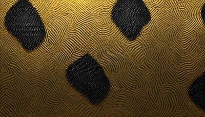 3D gold texture illustration with shiny patterns. Fancy and glowing golden texture. Rendering 3D...