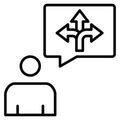 Guidance Icon Element For Design