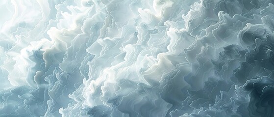 Cirrus clouds, close up, wispy patterns, detailed textures, soft backlight - obrazy, fototapety, plakaty