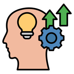 Skill Enhancement Icon Element For Design