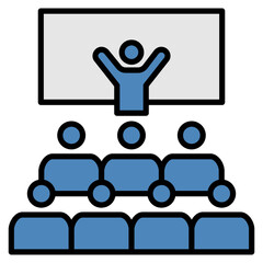 Leadership Coaching Icon Element For Design