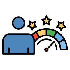 Performance Coaching Icon Element For Design