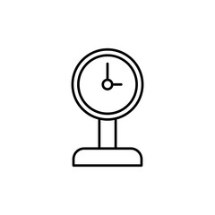 Compressor, manufacturing icon.  production icon simple flat liner illustration for web and app..eps