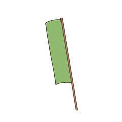 Green ad flag