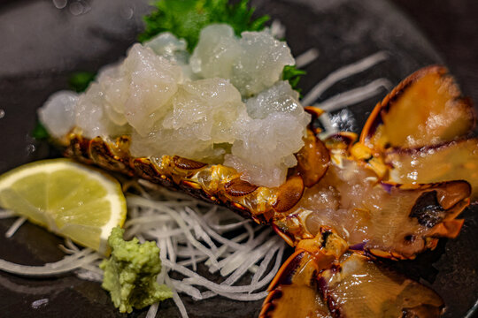 Luxurious Lobster Sashimi: Sweet & Fresh