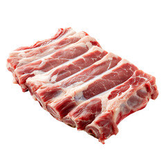 Raw Pork Shoulder, isolated, no background, transparent background