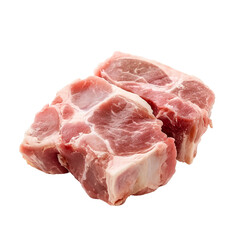 Raw Pork, isolated, no background, transparent background