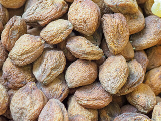 Close-Up of Dried Peaches: Texture and Details