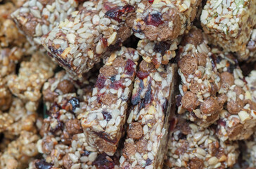Traditional Georgian Sunflower Seed and Honey Brittle Bars