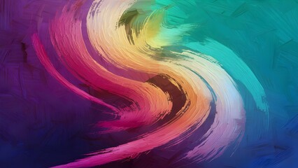 rainbow colors background with different shades abstract background with oil paint stains - obrazy, fototapety, plakaty
