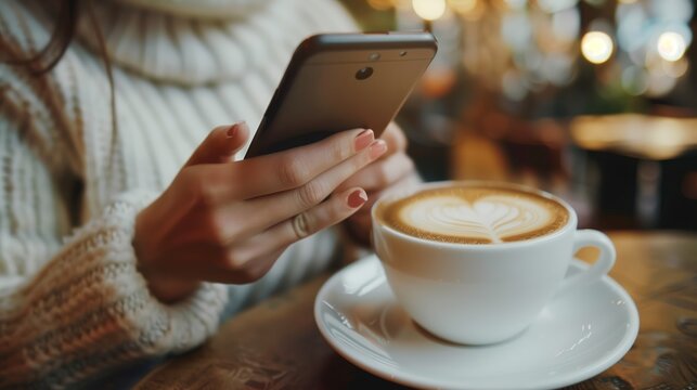 Coffee and Connectivity: Smartphone Use in Cafe