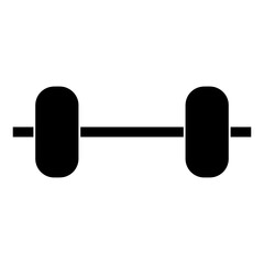 dumbbell vector icon. dumbbell symbol flat trendy style illustration on white background..eps