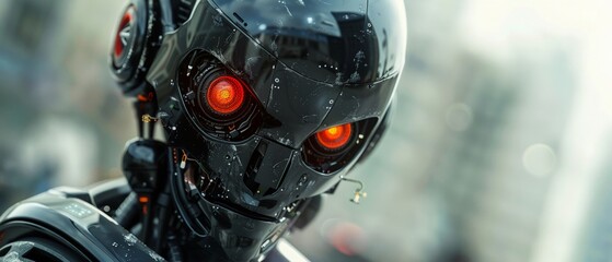 Fototapeta premium Robots that perform tasks in hazardous environments to protect humans