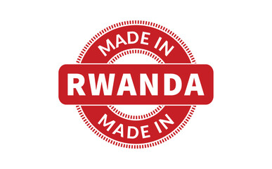 Made In Rwanda Rubber Stamp