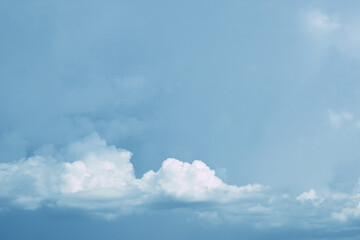 sky with rain cloud in rainy day - 782729552