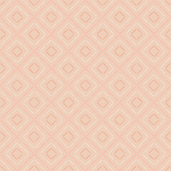 hand drawn stripes. decorative art. peach repetitive background with squares. vector seamless pattern. geometric fabric swatch. wrapping paper. design template for textile, linen, home decor