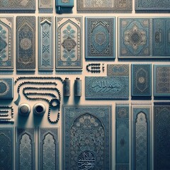Islamic Geometric Patterns: Immerse yourself in the mesmerizing complexity of Islamic geometric art, featuring intricate patterns and motifs inspired by traditional Islamic architecture and design.