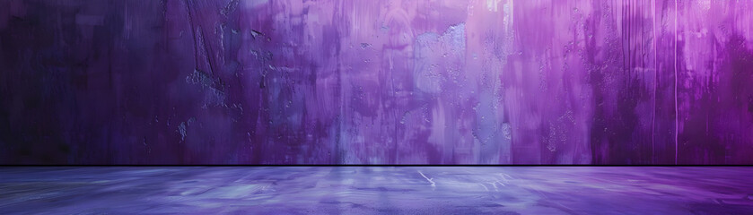 A purple wall with a blue background. The wall is covered in graffiti and has a very dark purple...