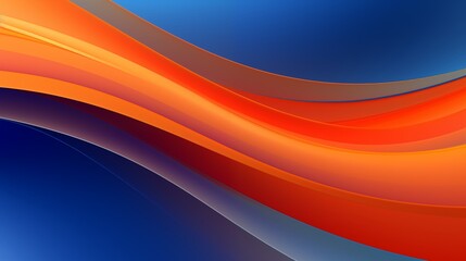 Abstract background. Transition from blue to orange.