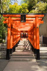 生田の赤鳥居
