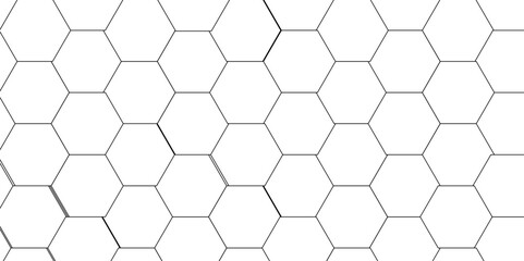 Background with hexagons . Abstract background with lines . white texture background . hexagon abstract background. Surface polygon pattern with glowing hexagon paper texture and futuristic business.