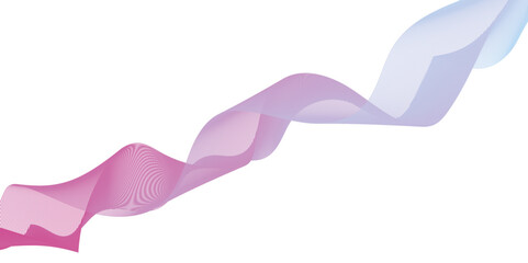 Abstract blend pink wave lines and technology background. Background lines wave abstract stripe design. White background, mesh abstract, vector gradient line soft blend.