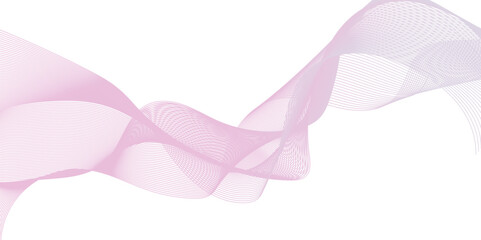 Abstract blend pink wave lines and technology background. Background lines wave abstract stripe design. White background, mesh abstract, vector gradient line soft blend.