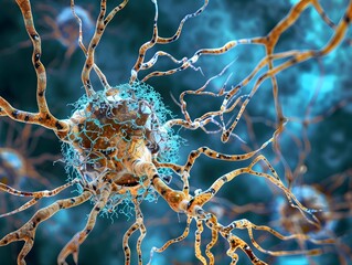 Intricate Neural Structures in Alzheimer's Disease:A Microscopic of and Memory Loss