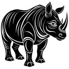 rhino head mascot,rhino silhouette,vector,icon,svg,characters,Holiday t shirt,black rhino face drawn trendy logo Vector illustration,rhino on a white background,eps,png