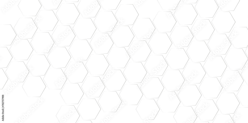 Poster vector modern stylish hexagonal abstract geometric pattern transparent background.