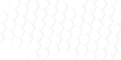 Naklejka premium Vector modern stylish hexagonal abstract geometric pattern Transparent background.
