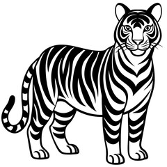 Tigeress head mascot,Tigeress silhouette,vector,icon,svg,characters,Holiday t shirt,black lion face drawn trendy logo Vector illustration,Tigeress on a white background,eps,png