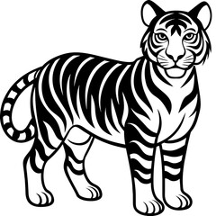 Tigeress head mascot,Tigeress silhouette,vector,icon,svg,characters,Holiday t shirt,black lion face drawn trendy logo Vector illustration,Tigeress on a white background,eps,png