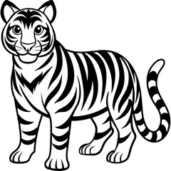 Tigeress head mascot,Tigeress silhouette,vector,icon,svg,characters,Holiday t shirt,black lion face drawn trendy logo Vector illustration,Tigeress on a white background,eps,png