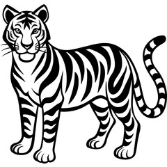 Tigeress head mascot,Tigeress silhouette,vector,icon,svg,characters,Holiday t shirt,black lion face drawn trendy logo Vector illustration,Tigeress on a white background,eps,png