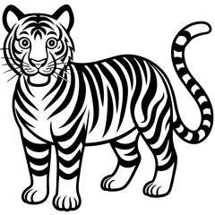 Tigeress head mascot,Tigeress silhouette,vector,icon,svg,characters,Holiday t shirt,black lion face drawn trendy logo Vector illustration,Tigeress on a white background,eps,png