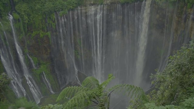 magical tumpaksewu waterfall on the east java