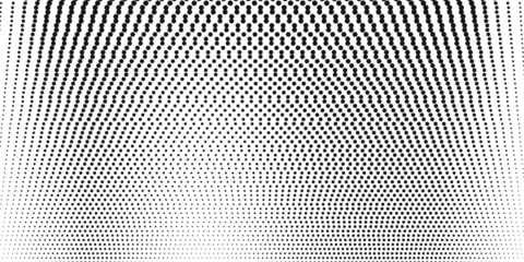 Deurstickers Abstract halftone dotted background. Futuristic grunge pattern, dots, waves. Vector modern pop art style texture for posters, sites, business cards. eps 10 © ILHAM