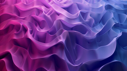 abstract background with purple and blue gradient wavy surface 3d render modern technology wallpaper business background 
