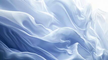 Obraz premium A background featuring wavy lines in blue and white colors, creating a dynamic and modern visual