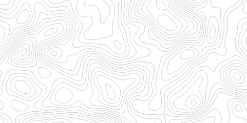 Abstract pattern with lines. Abstract sea map geographic contour map and topographic contours map background. Abstract white pattern topography vector background. Topographic line map background.