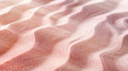 Detailed view of a sand dune with a blurred background, showcasing the coral pink sand texture. Wallpaper. Background.