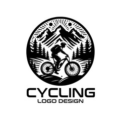 Cycling Vector Logo Design