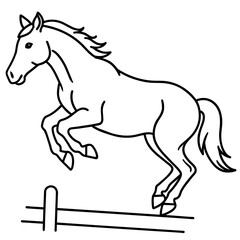 horse vector