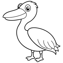 illustration of cartoon bird