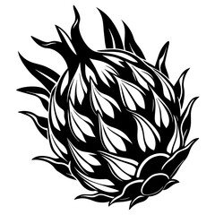 black and white tattoo