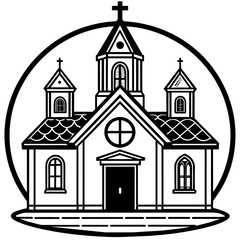 church vector